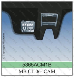 Ветровое стекло на MERCEDES CL-CLASS W216 2CPE